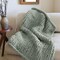 Jumbo Chunky Chenille Yarn – 8-Pack, 8 oz / 27 yds Each, Super Soft Bulky Yarn for Hand Knitting & Crocheting, Fluffy Thick Yarn for Blankets, Scarves, Home Decor – Sage Green